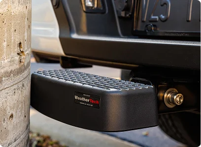 Bumpstep installed on vehicle
